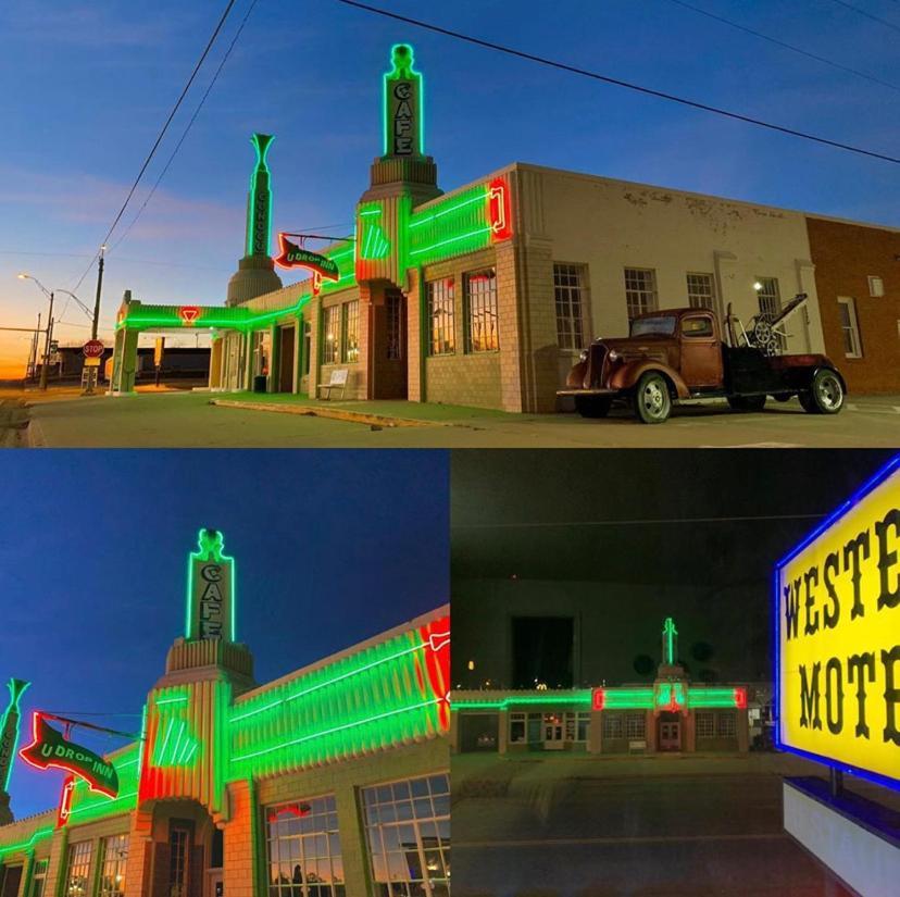 Western Motel Shamrock Exterior foto