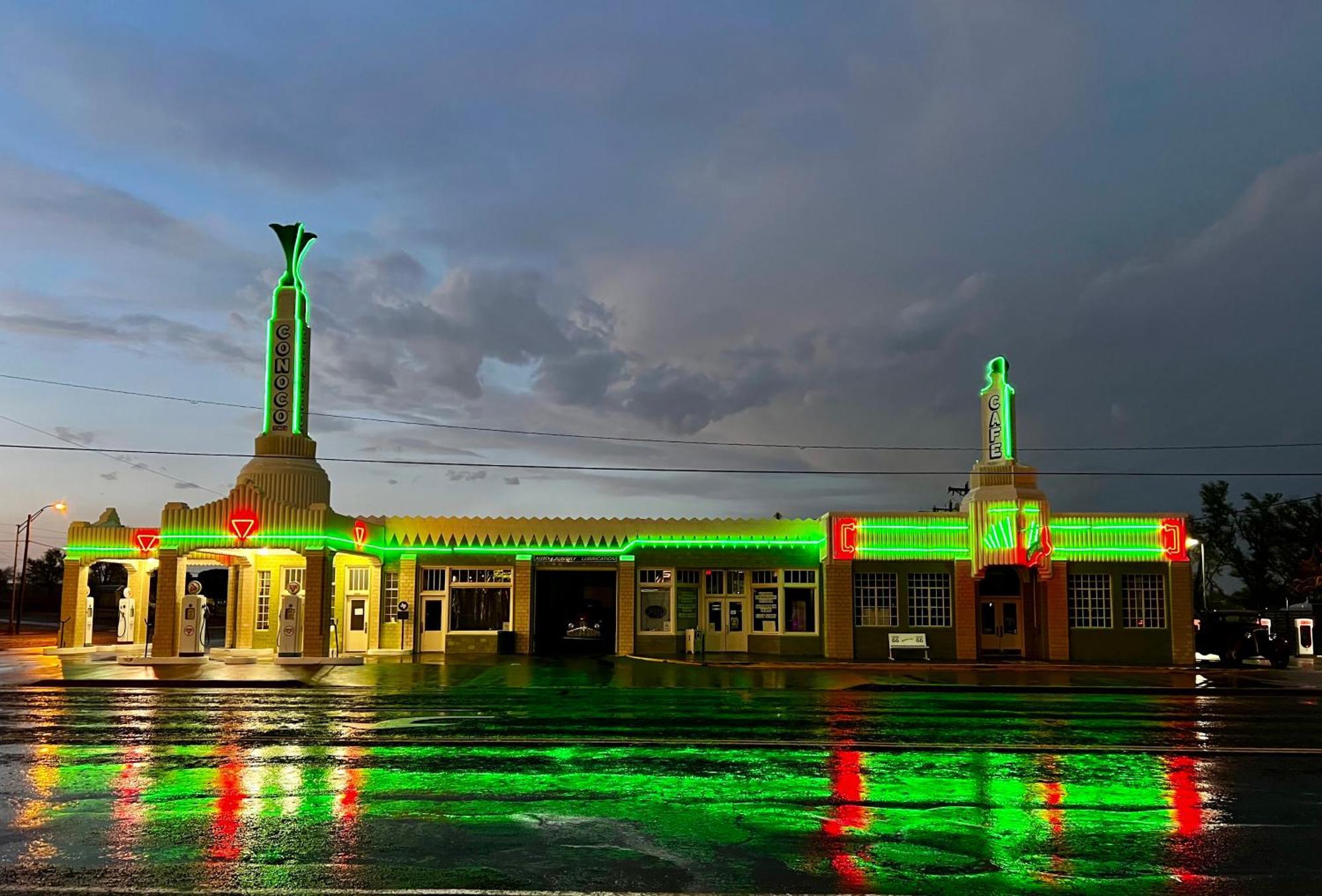 Western Motel Shamrock Exterior foto