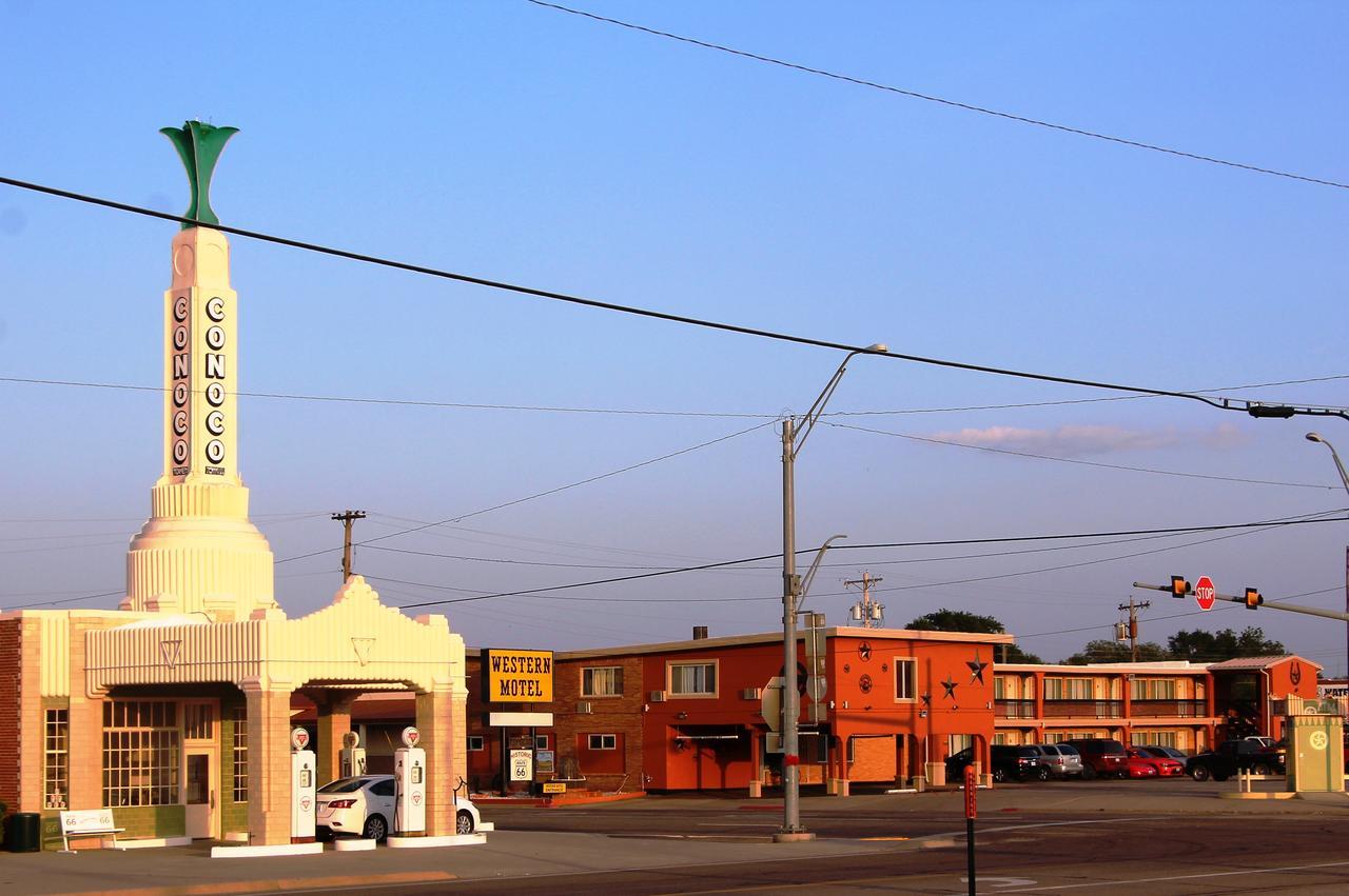 Western Motel Shamrock Exterior foto